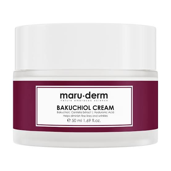 Maru.Derm Bakuchiol Anti-Aging Face Cream – Retinol Alternative Moisturizing Cream 50 ML