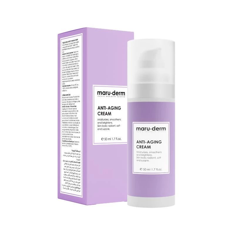 Maru.Derm Anti-Age Anti-Wrinkle Skin Care Cream | Copper Peptide Complex | 50 ML