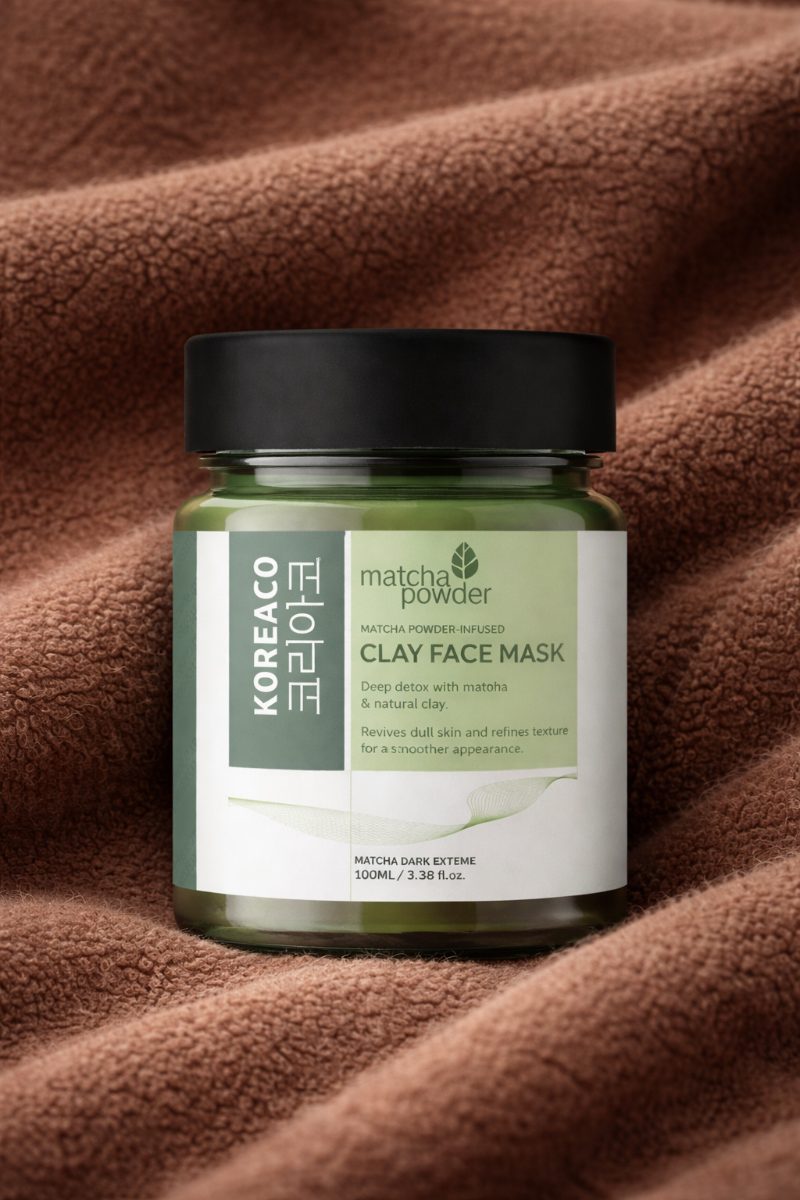 Koreaco Matcha Clay Face Mask