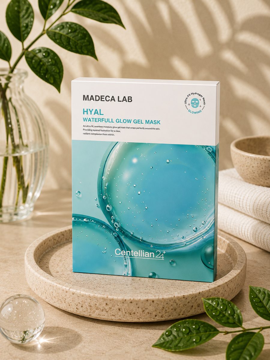 Hyal Waterfull Glow Gel Mask / Cooling Hydrogel Mask 22ml