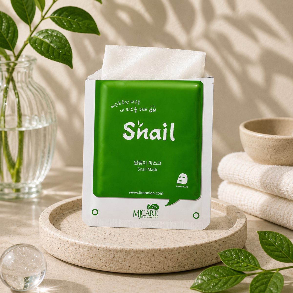 MJcare On Snail Mask