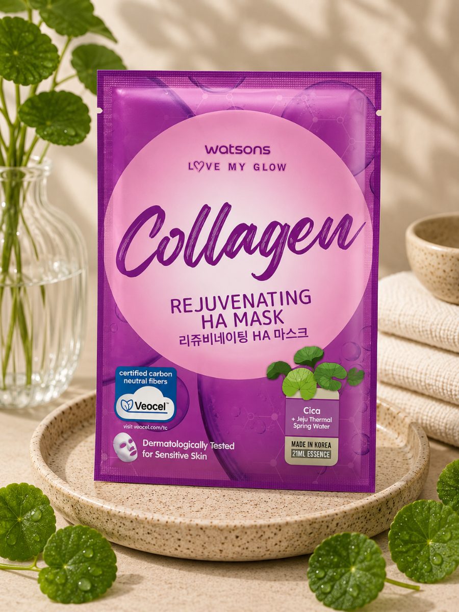 Watsons Love My Glow Collagen Rejuvenating HA Mask